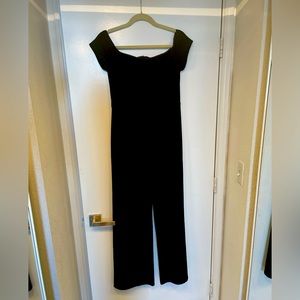 Pristine Trina Turk off the shoulder jumpsuit.